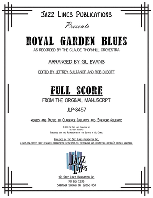 Book cover for Royal Garden Blues