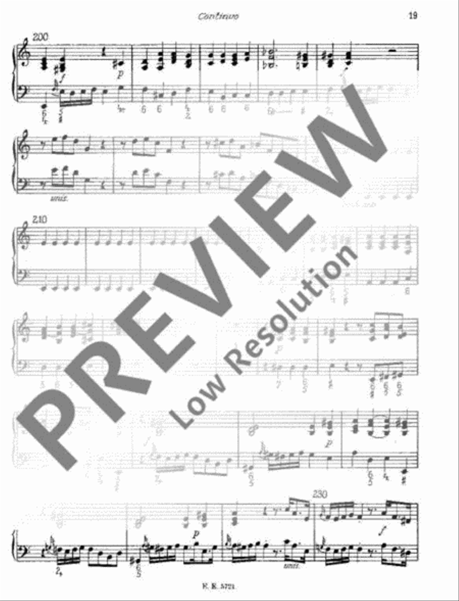 Concerto A minor Piano and Keyboard scores gallery preview page 20