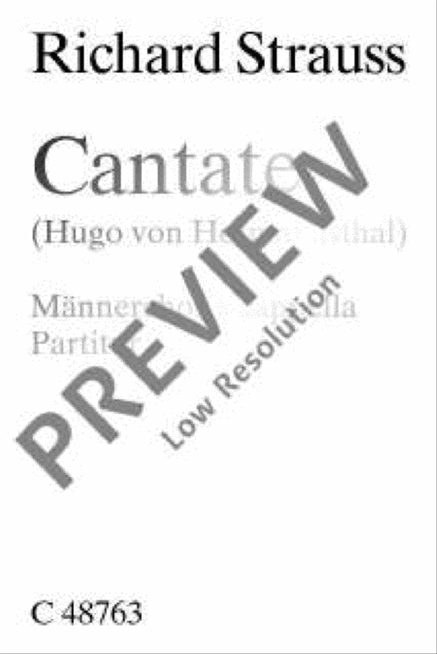 Cantate TTBB scores gallery preview page 2