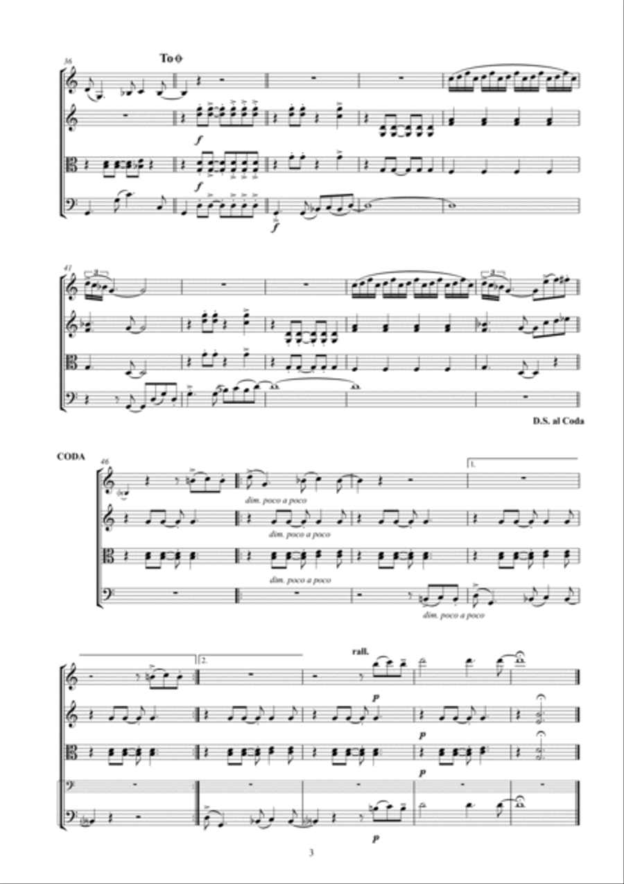 A Hard Day's Night String Quartet scores gallery preview page 5