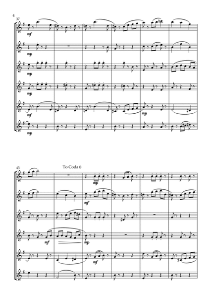 "Waltz of the Harlequins" for Flute Choir (6 C Flutes) image number null
