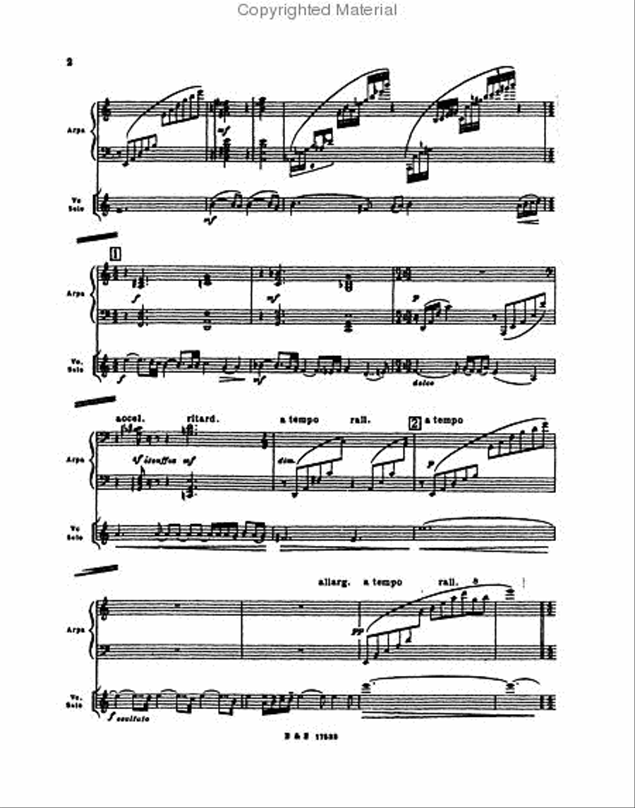 Variaciones Concertantes, Op. 23 Orchestra scores gallery preview page 3