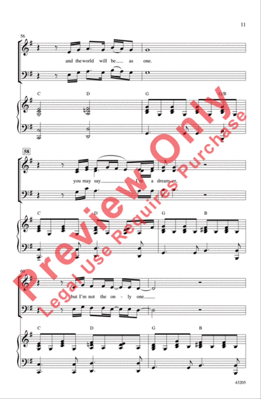 Imagine 3-Part scores gallery preview page 11