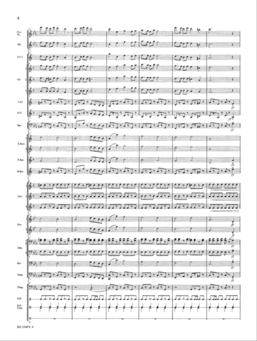 【格安saleスタート】 Tower Black Overture Band Concert - Kaisershot Kevin by 楽譜