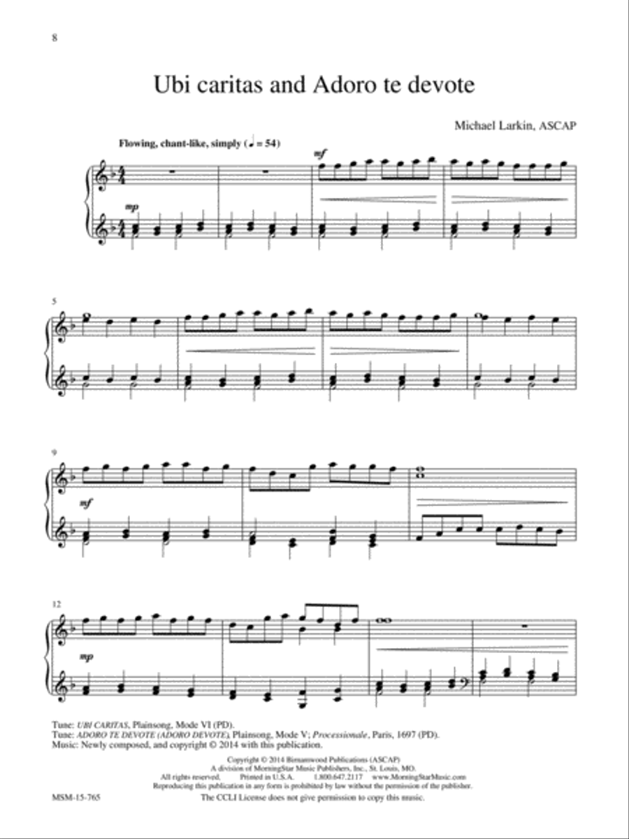 All Creatures of Our God and King: Piano Music for Worship Piano Solo scores gallery preview page 5