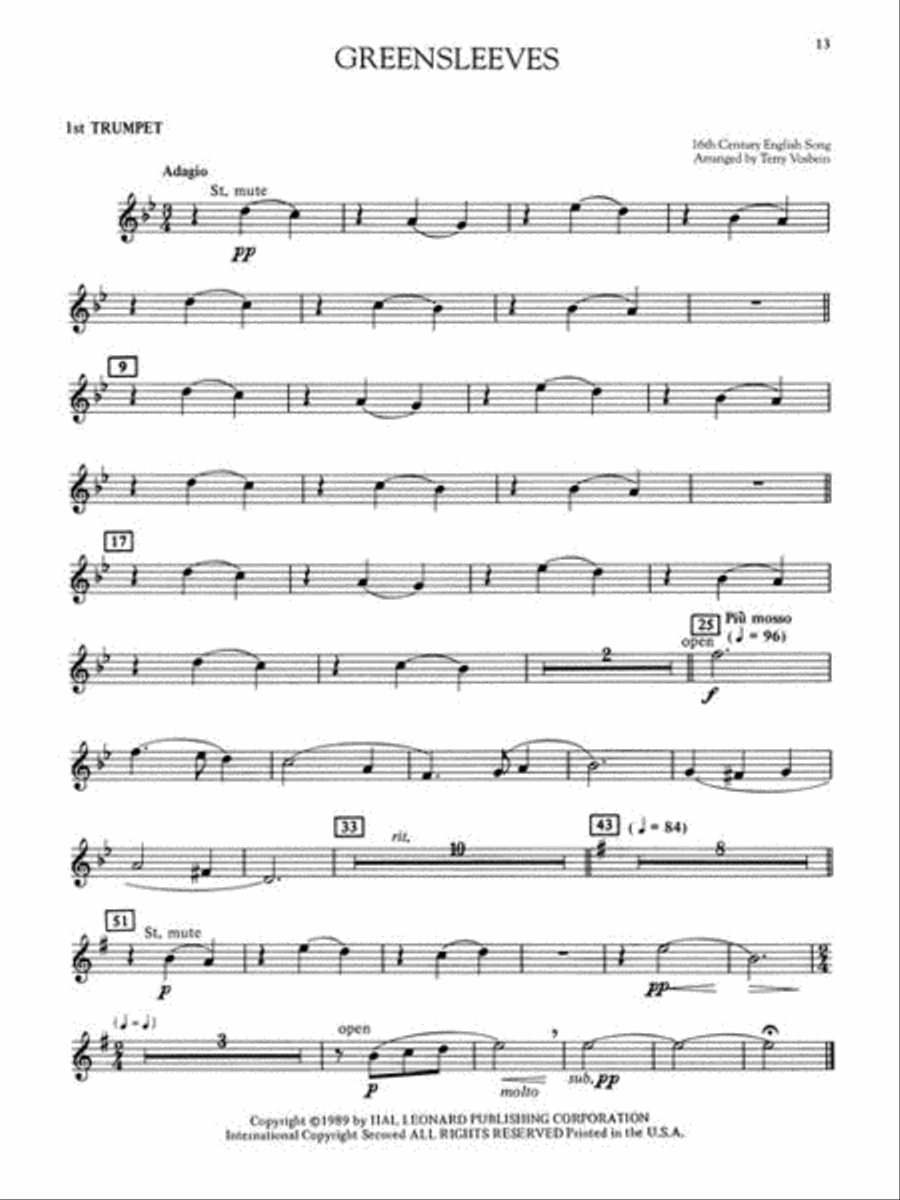 Play Along with The Canadian Brass Brass Quintet scores gallery preview page 6
