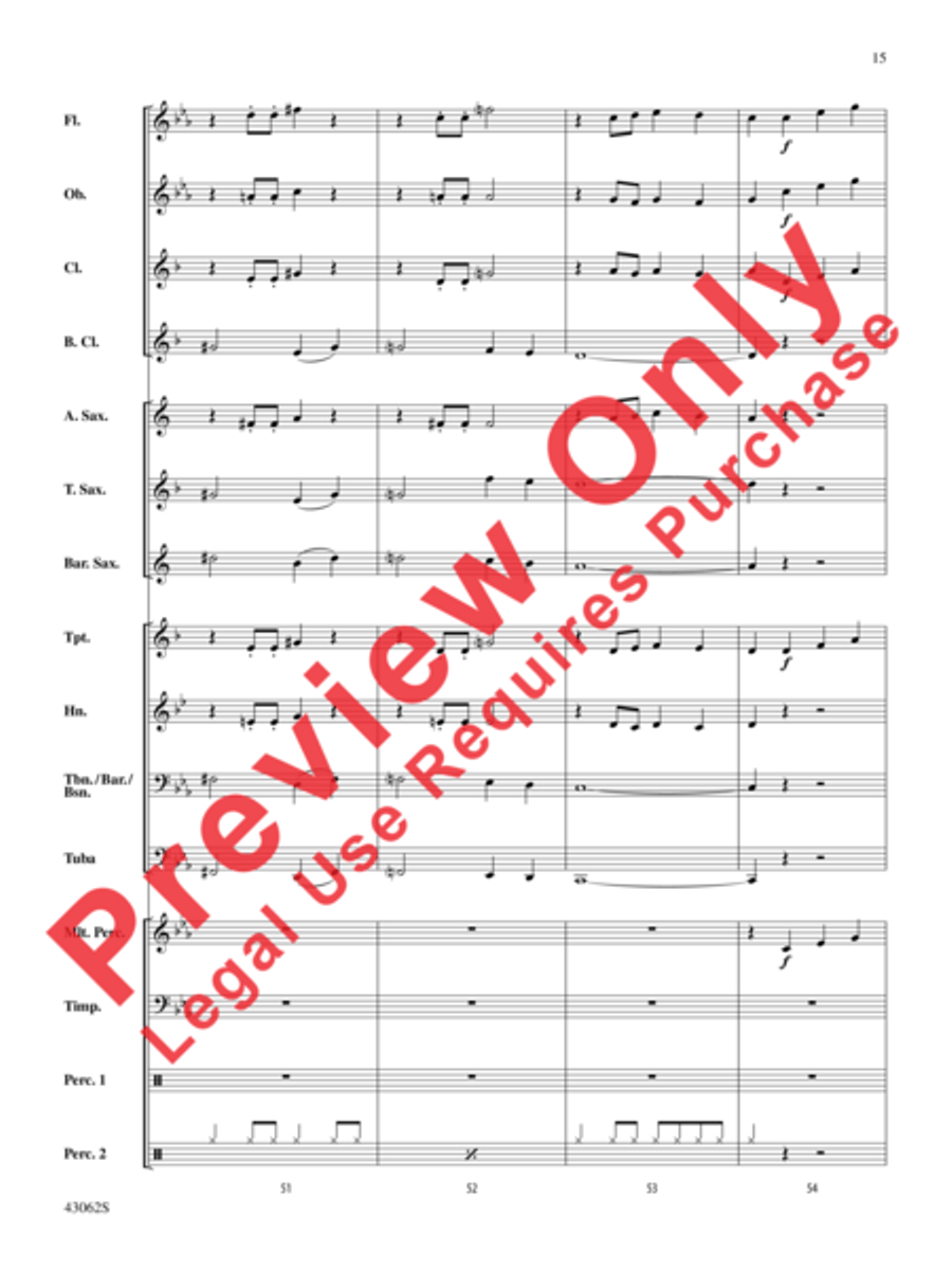 Planet X Planet X Concert Band scores gallery preview page 16