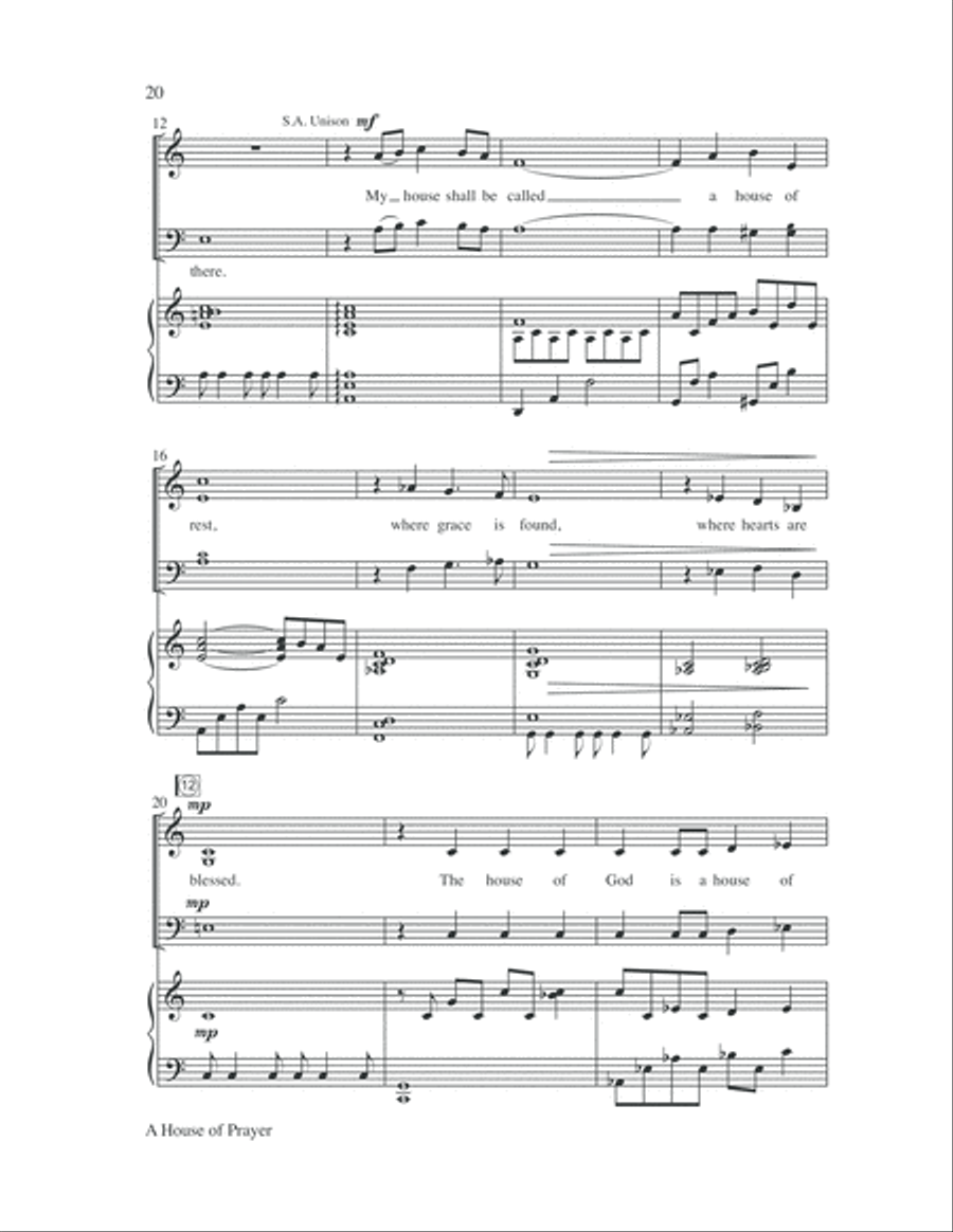 The Seven Last Days 4-Part scores gallery preview page 24