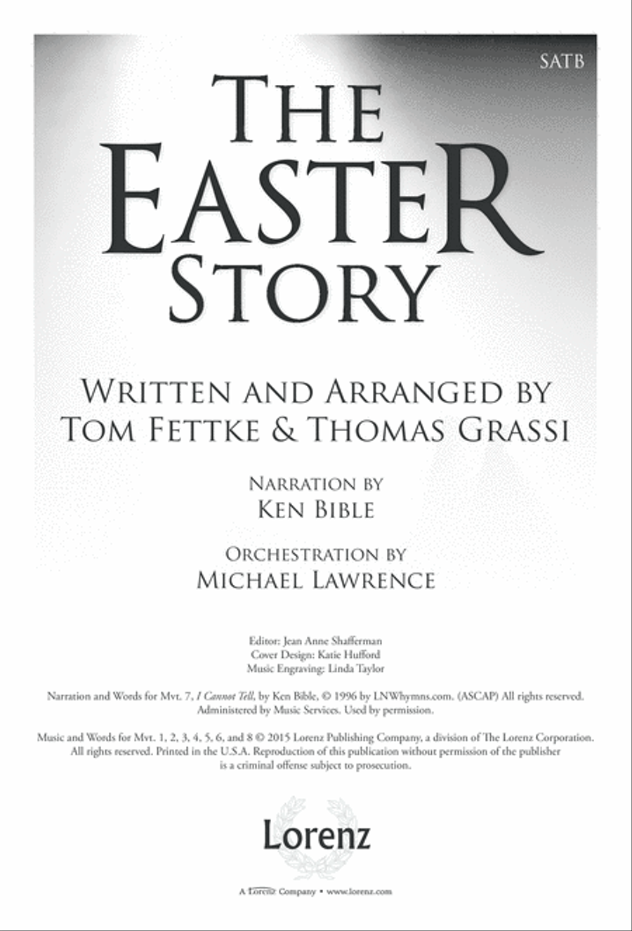 The Easter Story The Easter Story 4-Part scores gallery preview page 2