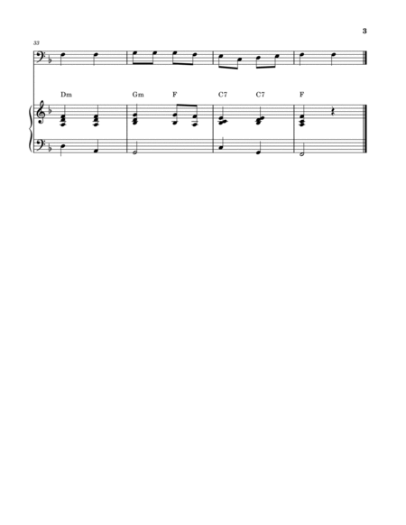 Bingo (Trombone and Piano) image number null