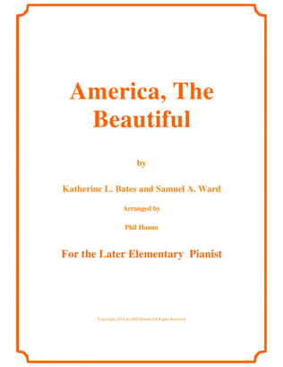 America, The Beautiful-Later Elementary
