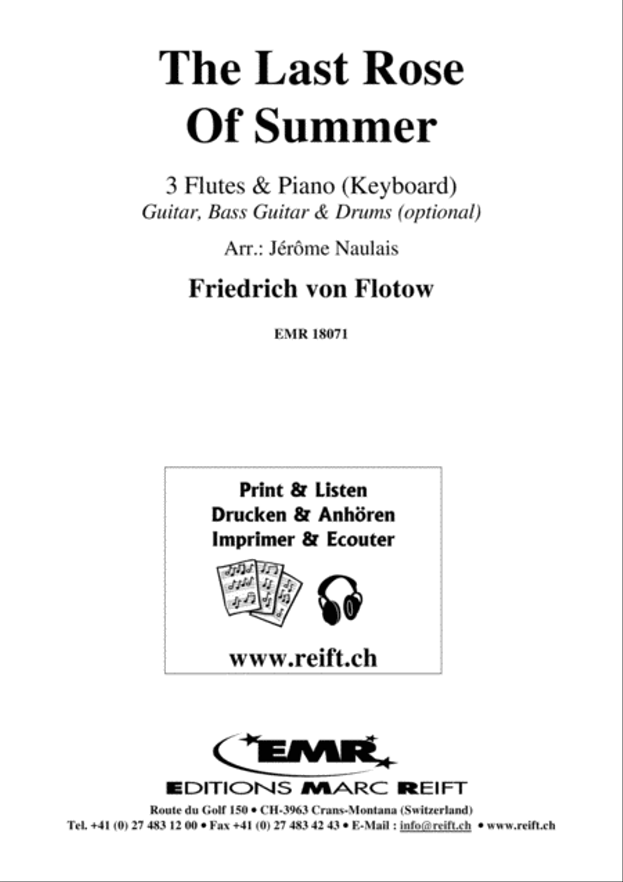The Last Rose Of Summer Flute scores gallery preview page 2
