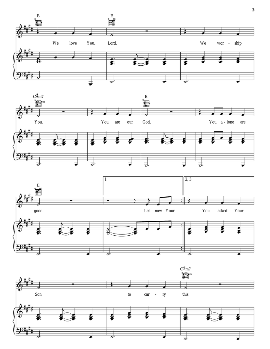 Saviour King Saviour King Acoustic Guitar scores gallery preview page 3