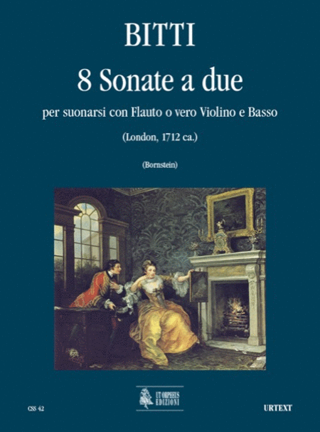 8 Sonate a due per suonarsi con Flauto o vero Violino e Basso (London c.1711)