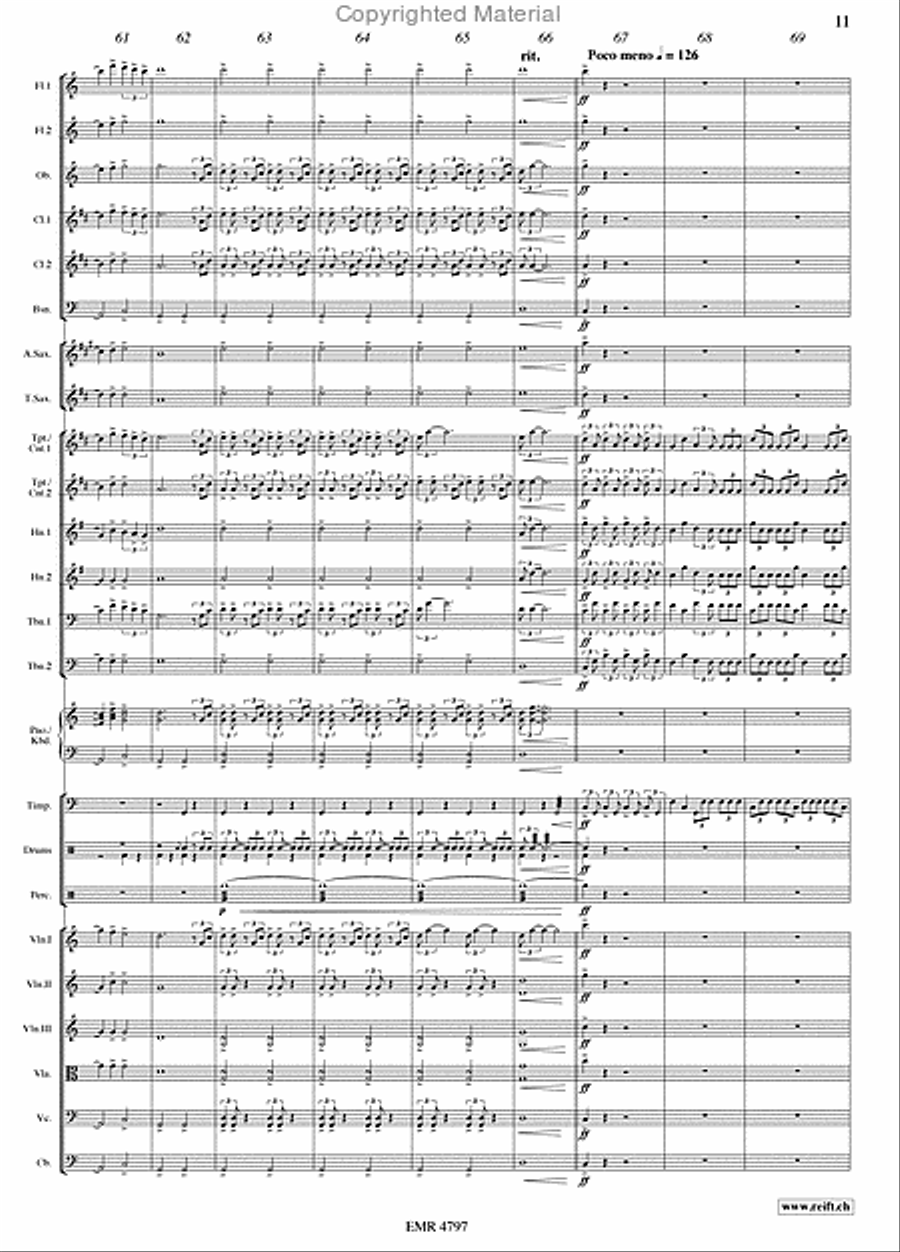 Robin Hood Orchestra scores gallery preview page 11