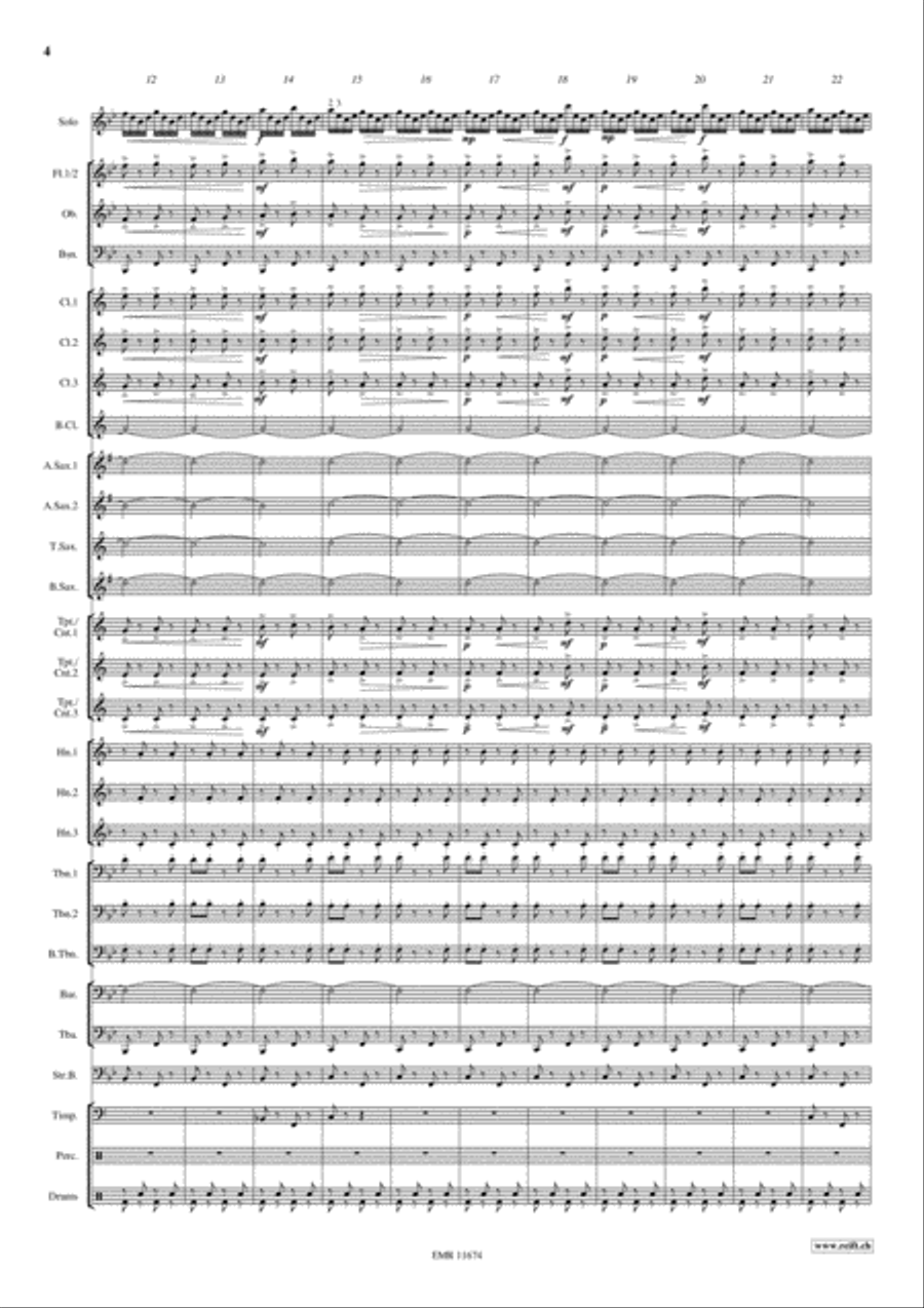 Zirkus Renz Zirkus Renz Concert Band scores gallery preview page 4