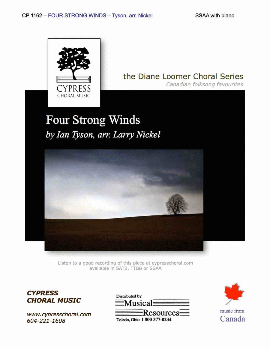 Four Strong Winds Four Strong Winds SSAA scores gallery preview page 1