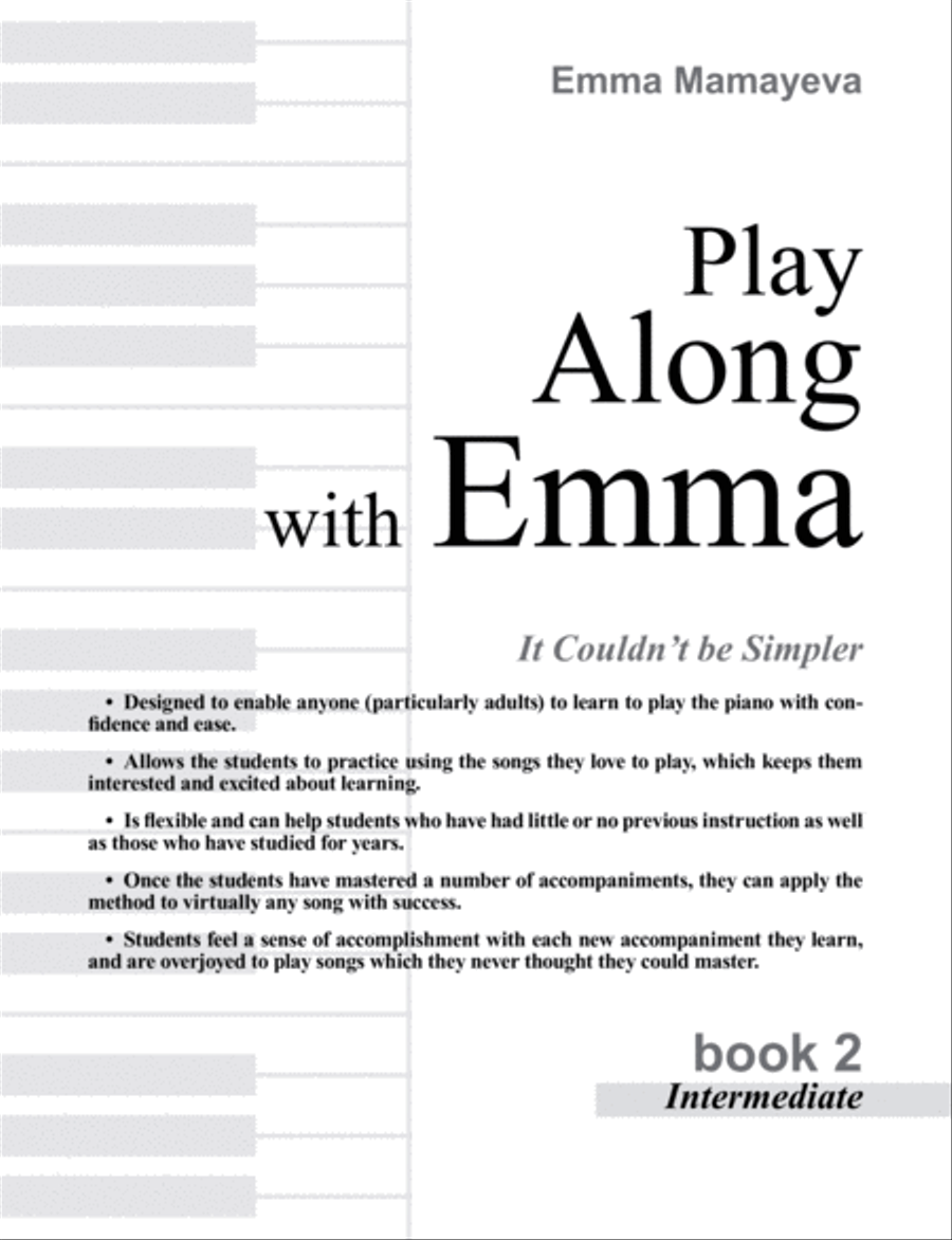 Play Along with Emma Method Book 2 Voice scores gallery preview page 2