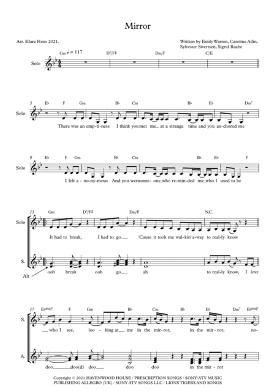 Mirror 3-Part scores gallery preview page 2