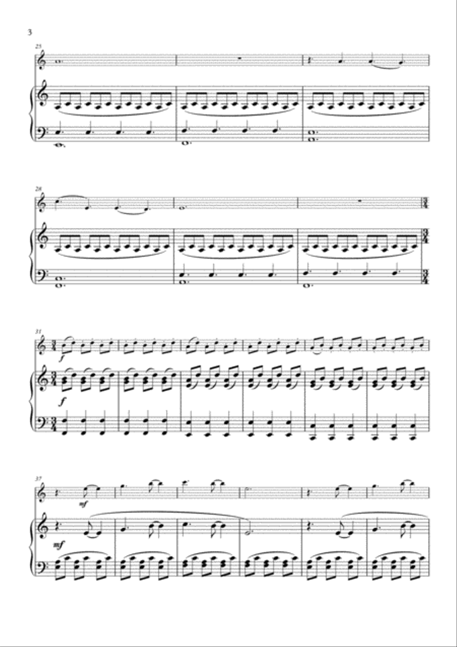 Downton Abbey (theme) Downton Abbey (theme) Violin Solo scores gallery preview page 4