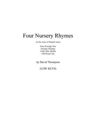 Four Nursery Rhymes