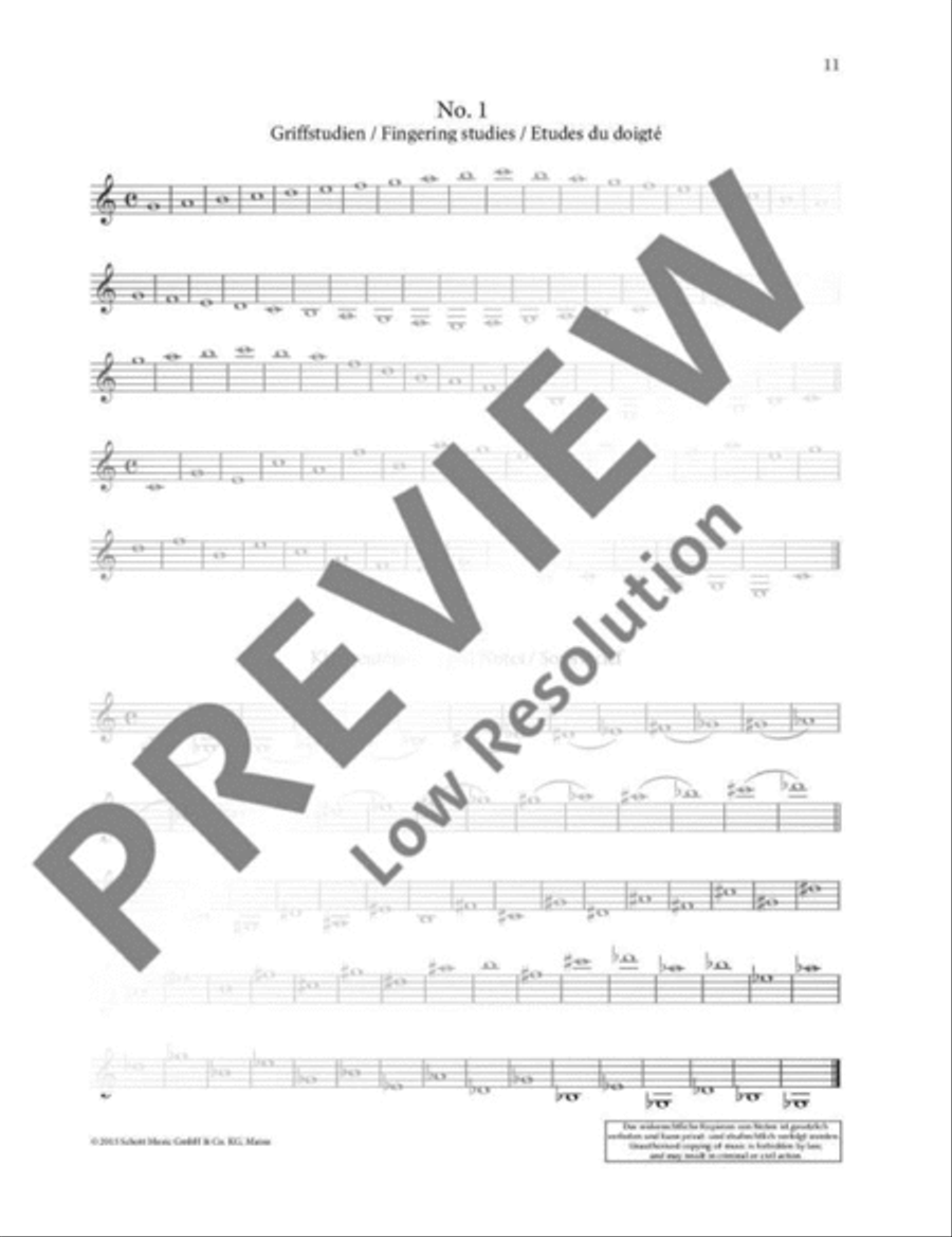 Clarinet Method B-Flat Clarinet scores gallery preview page 12