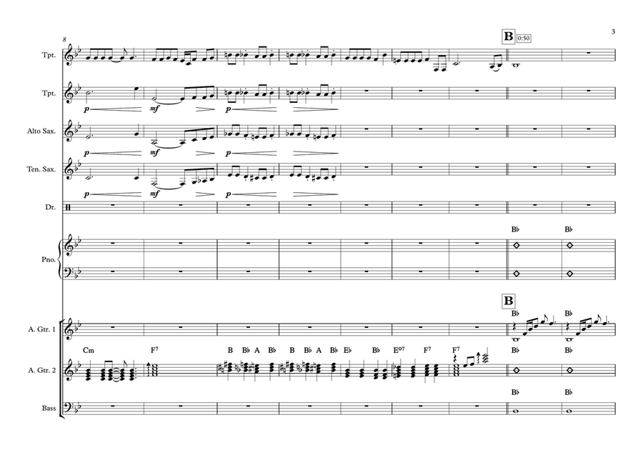 Bohemian Rhapsody Tenor Saxophone scores gallery preview page 3