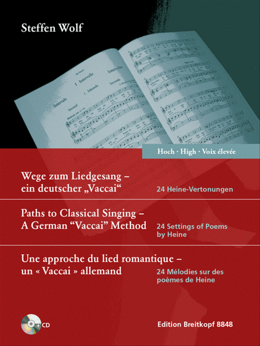 Paths to Classical Singing – A German “Vaccai” Method Voice Solo scores gallery preview page 1