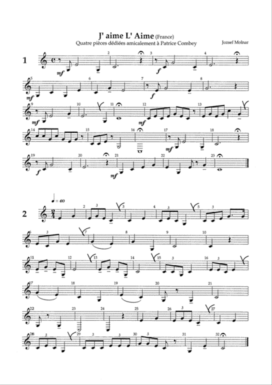 Initiation au Plaisir Alphorn scores gallery preview page 7
