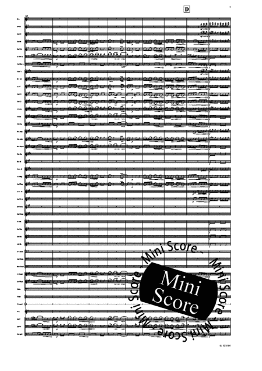 Ma Vlast Concert Band scores gallery preview page 17