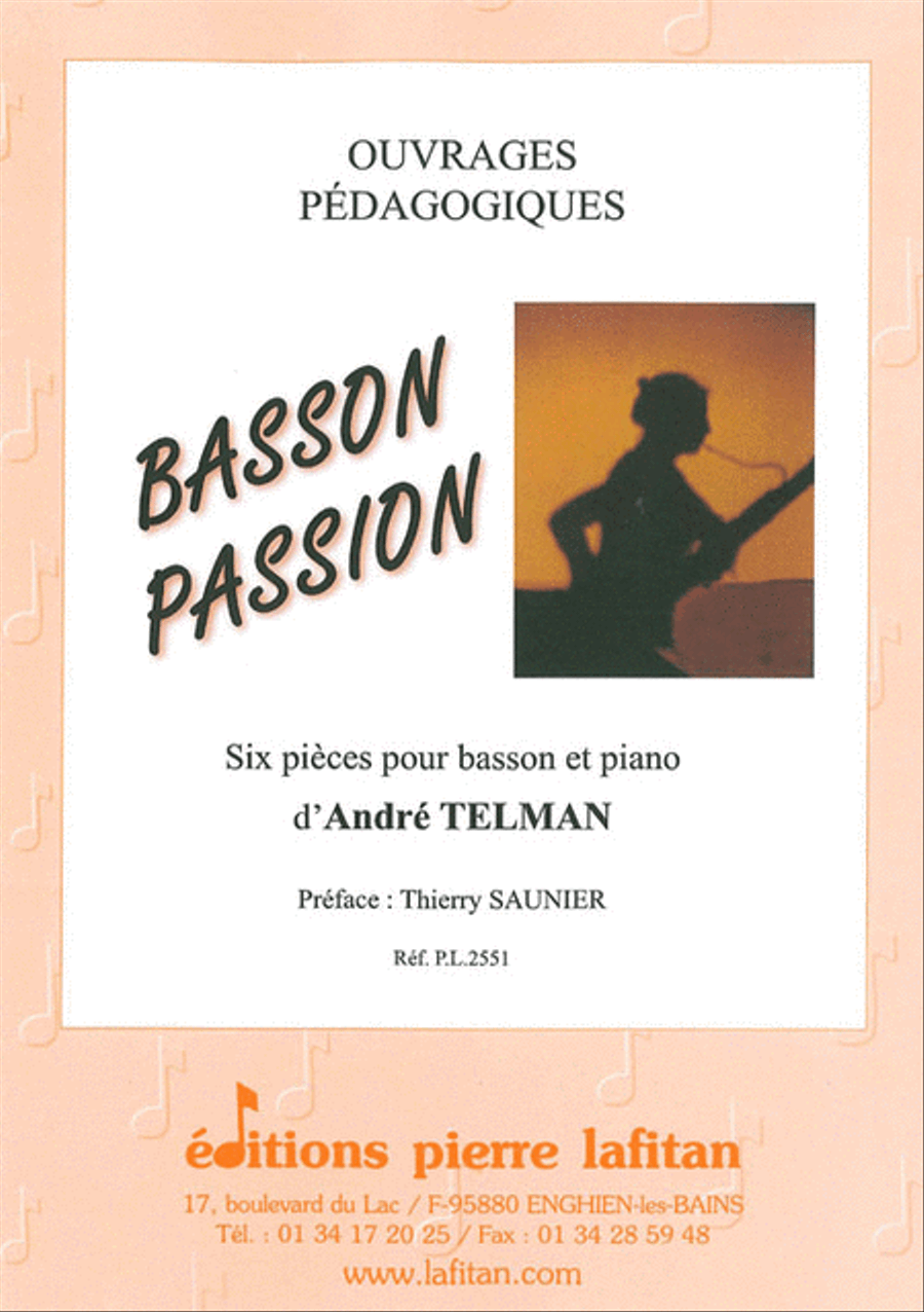 Basson Passion Bassoon Solo scores gallery preview page 1