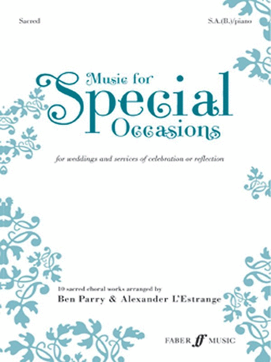 Music For Special Occasions Sa(B) (Sacred)