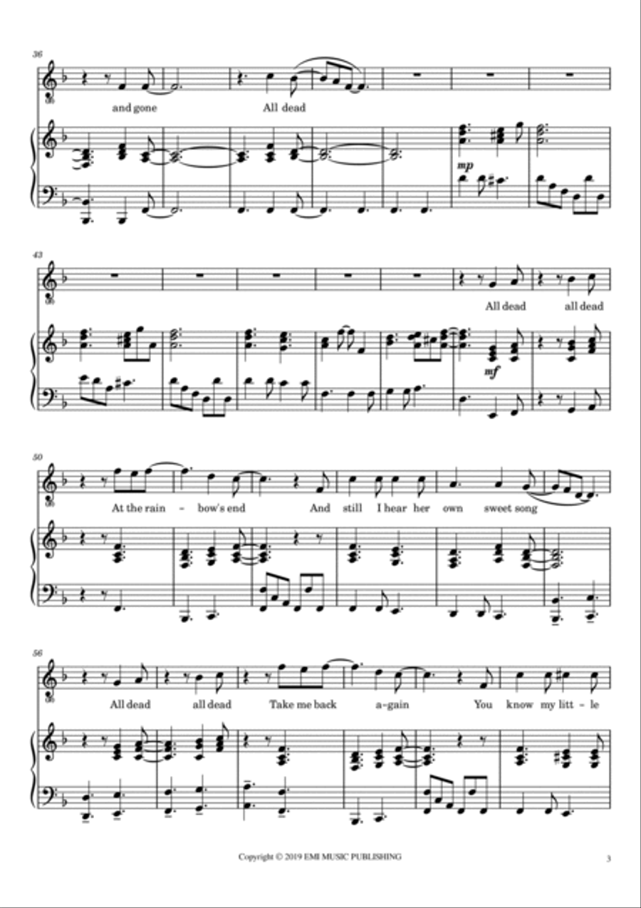 All Dead, All Dead Voice scores gallery preview page 3