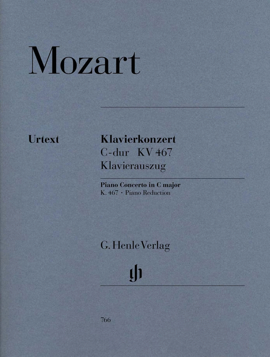 Piano Concerto [No. 21] in C major K. 467 Piano scores gallery preview page 1