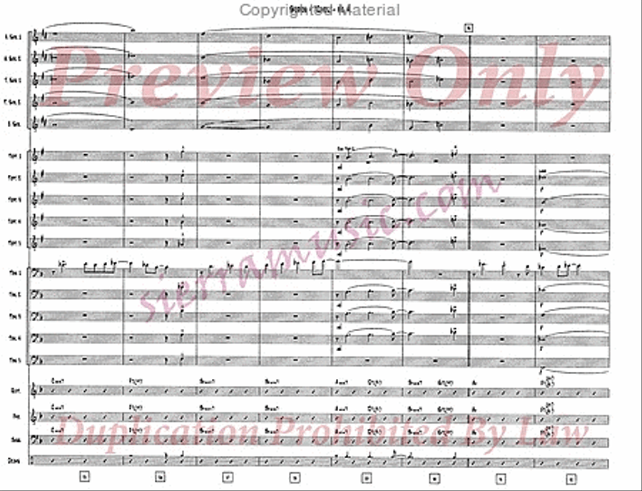 Carl Carl Jazz Ensemble scores gallery preview page 5