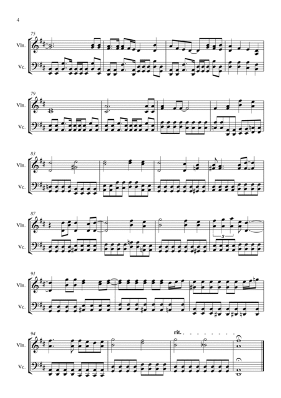 Bridge Over Troubled Water Score and Parts scores gallery preview page 5