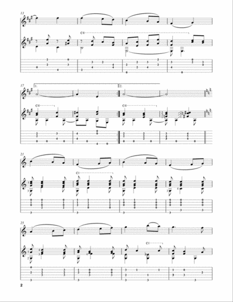 Salut d'amour Flute scores gallery preview page 2