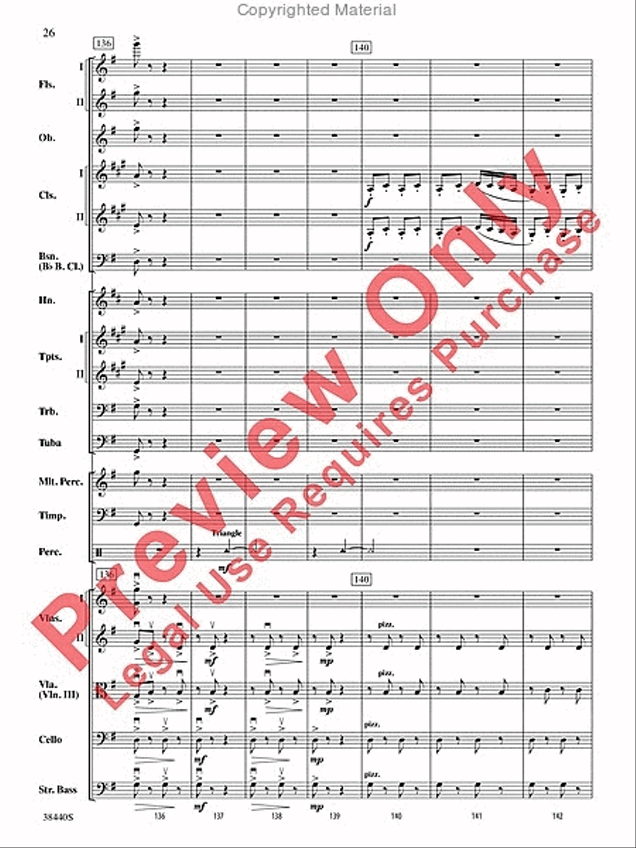Leroy Anderson's Irish Suite, Part 1 (Themes from) Full Orchestra scores gallery preview page 27