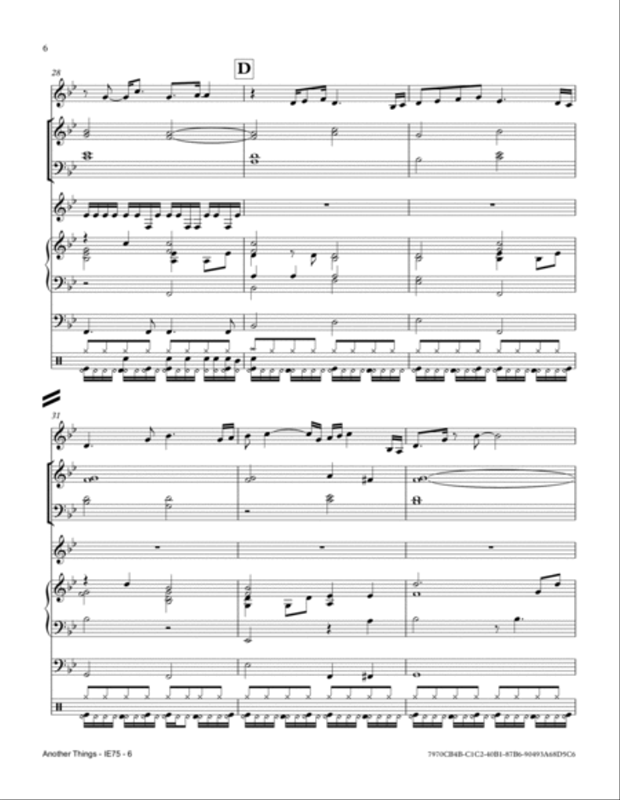Another Things Small Ensemble scores gallery preview page 6