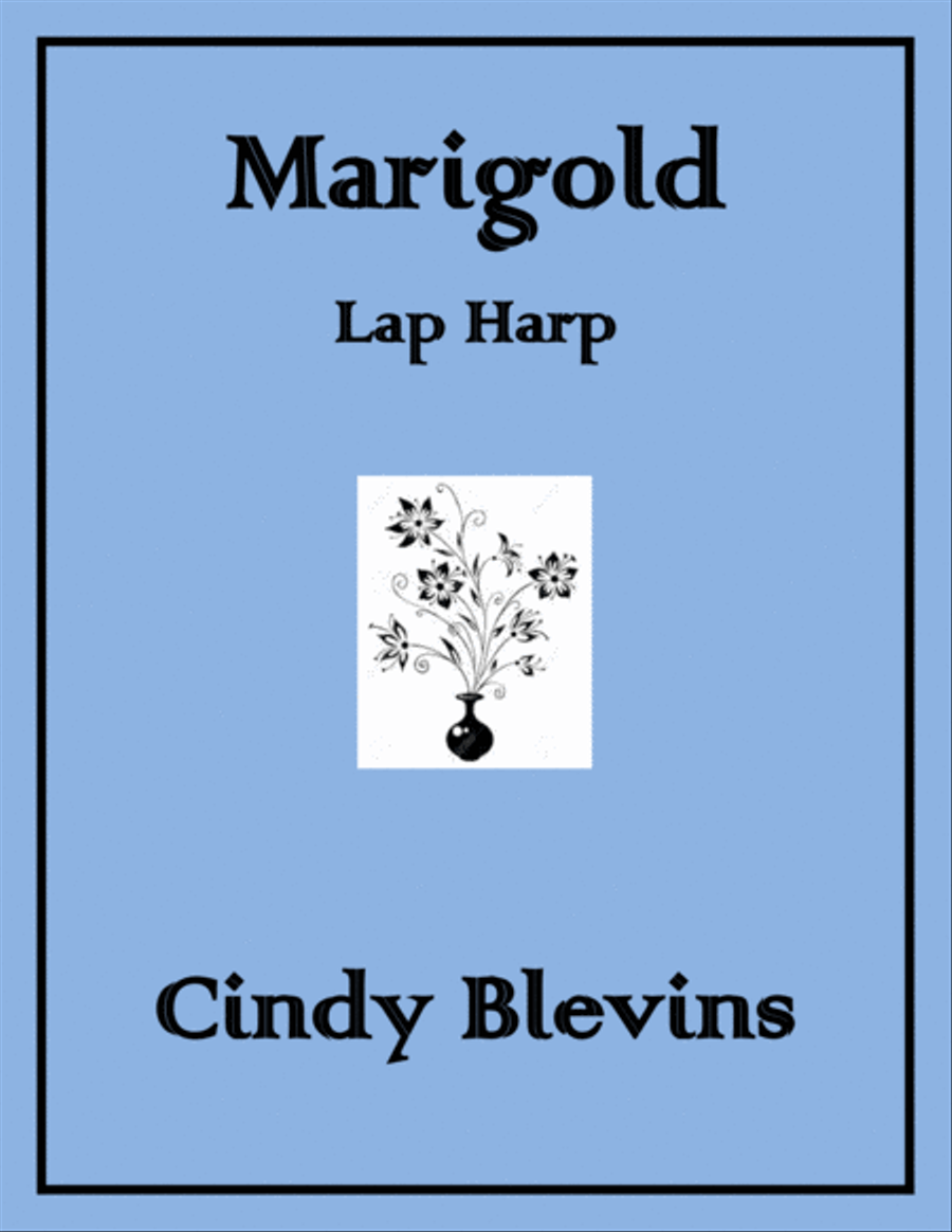 Marigold, original solo for Lap Harp Lap Harp scores gallery preview page 1