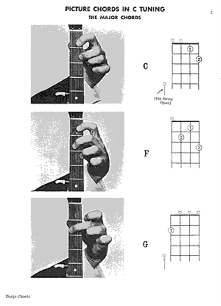 Banjo Chords 5-String Banjo scores gallery preview page 6