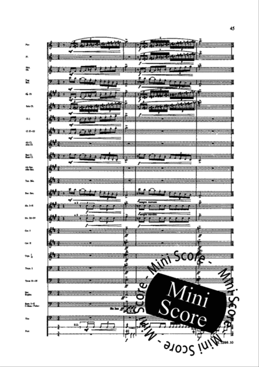 Eufonie Concert Band scores gallery preview page 47