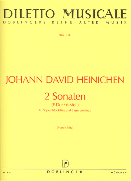 2 Sonaten (F-Dur / d-moll)