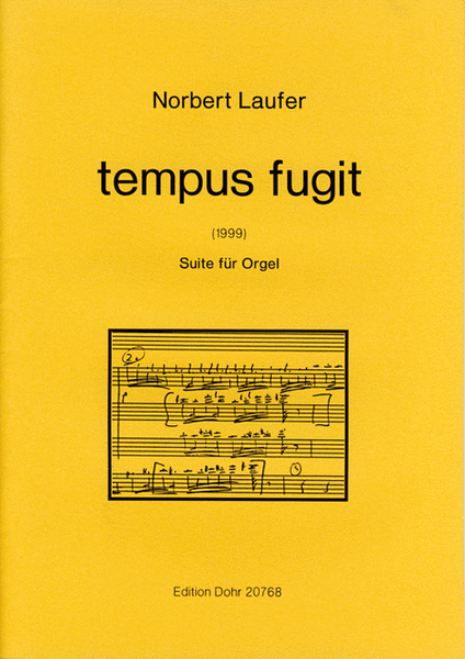tempus fugit (1999) -Suite für Orgel-
