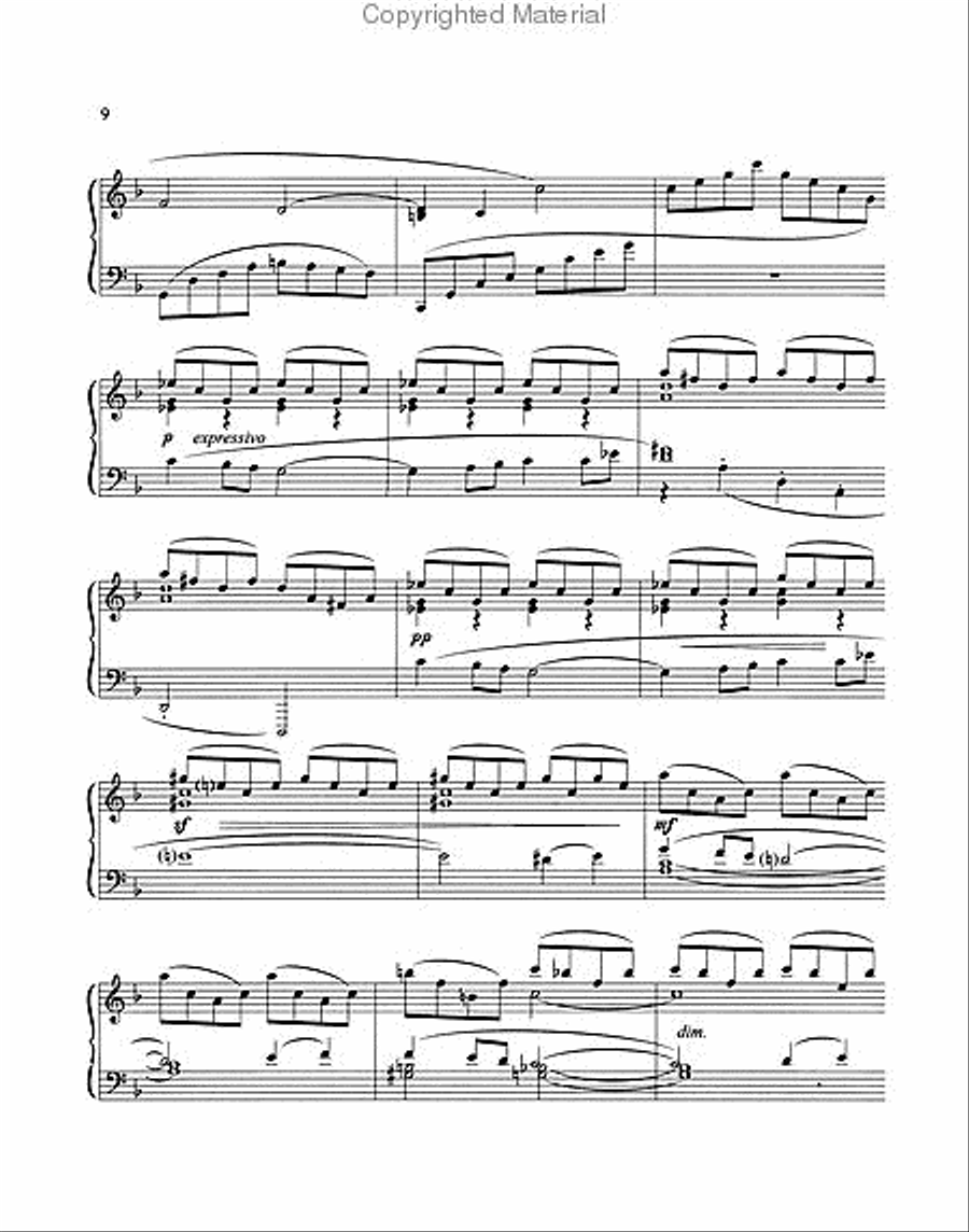 Clair de Lune and Reverie * Original Unedited Edition for Concert Piano* with Performance CD Piano Solo scores gallery preview page 3