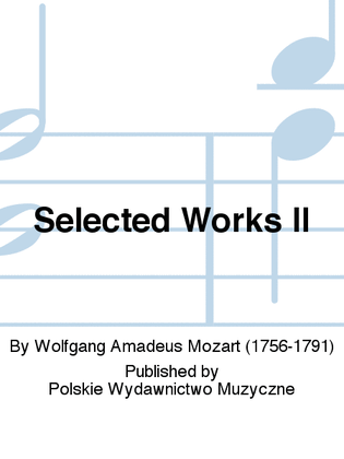 Book cover for Selected Works II