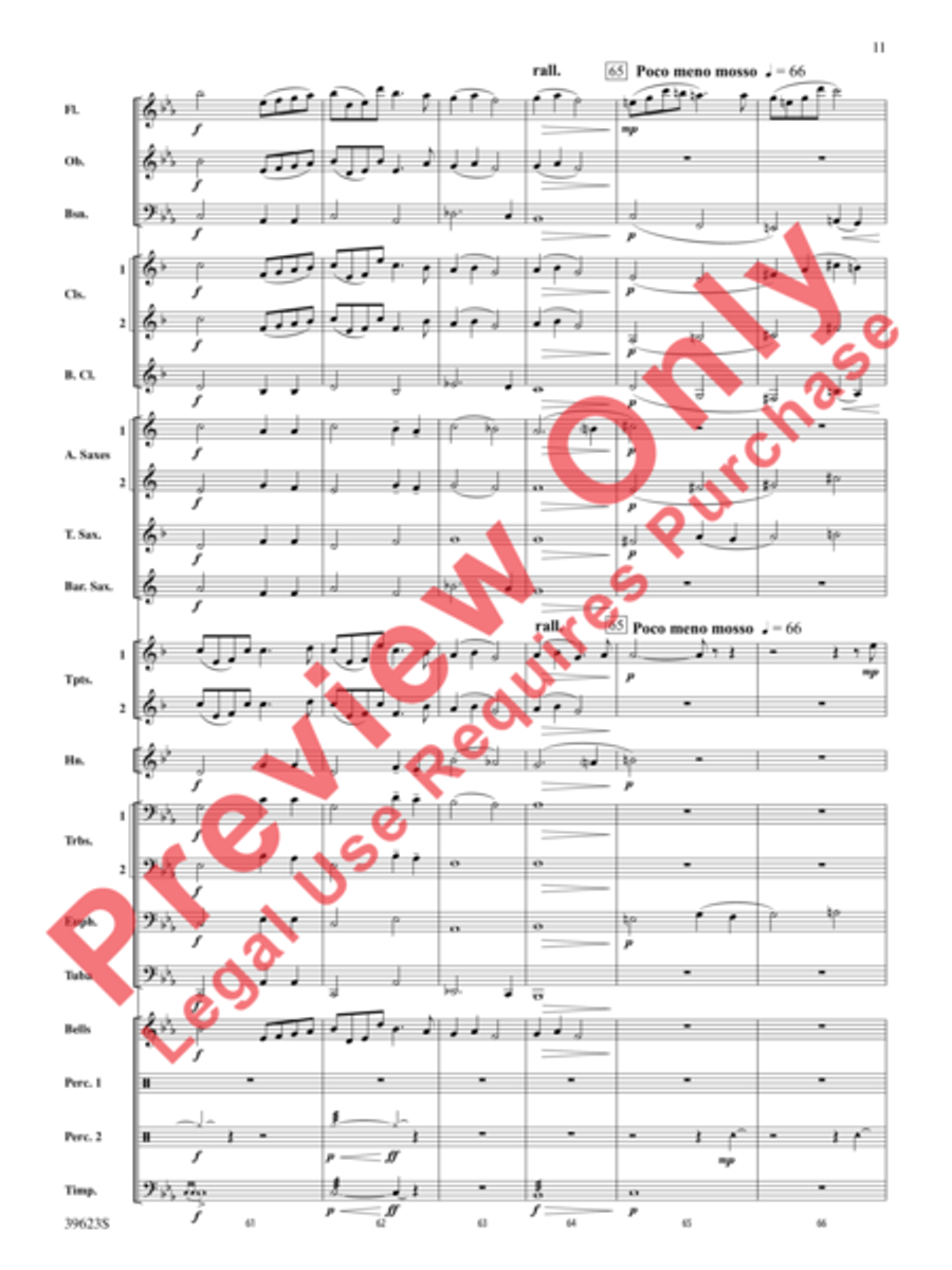 Beyond the Riverbend Concert Band scores gallery preview page 12