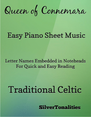 Book cover for The Queen of Connemara Easy Piano Sheet Music