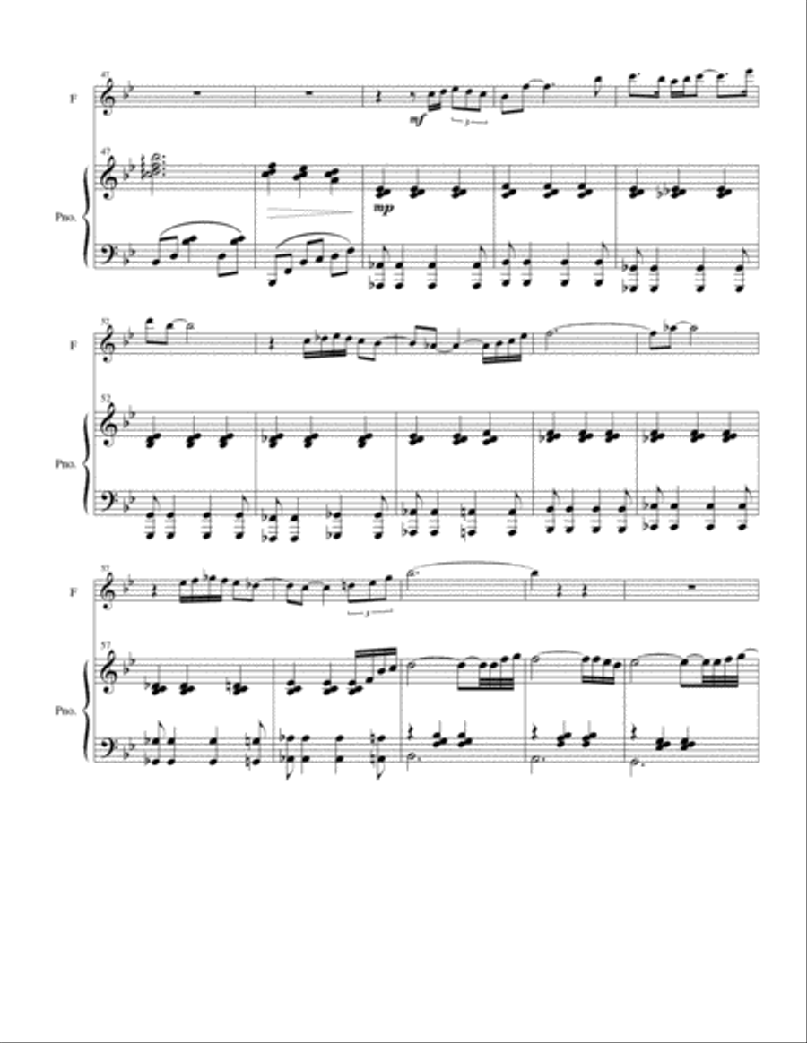 Beside Still Waters Beside Still Waters Flute Solo scores gallery preview page 4
