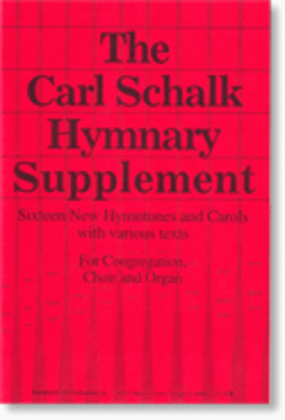 Book cover for The Carl Schalk Hymnary Supplement